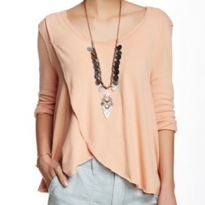 Free People coral top